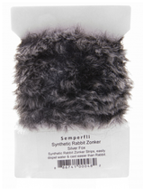 Semperfli Synthetic Rabbit Zonker Silver Fox Chenilles, Body Materials