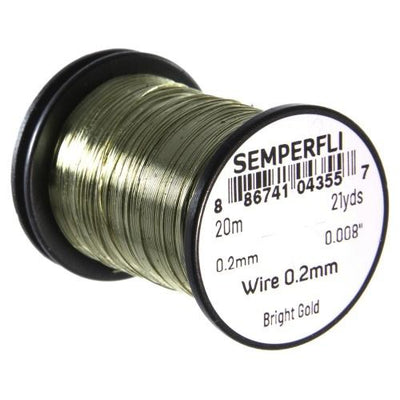 Semperfli Tying Wire 0.2mm Wires, Tinsels