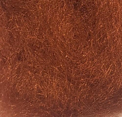 Senyo's Laser Hair Dubbing #46 Dark Orange Brown Dubbing