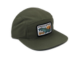 Shop Logo Patch 5 Panel Cap (C19-CT) Army Olive Hats, Gloves, Socks, Belts