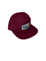 Shop Logo Patch 5 Panel Cap (C19-CT) Berry Hats, Gloves, Socks, Belts