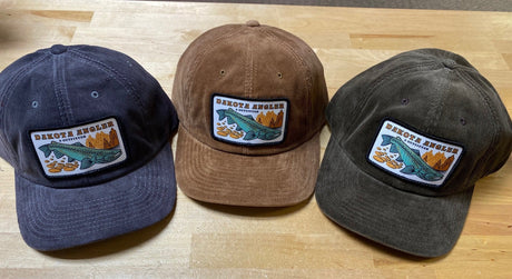 Shop Logo Patch Corduroy Dad Cap (c25-CO) Hats, Gloves, Socks, Belts
