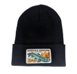Shop Logo Patch Staple Beanie (C08-A) Black Hats, Gloves, Socks, Belts