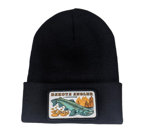 Shop Logo Patch Staple Beanie (C08-A) Black Hats, Gloves, Socks, Belts