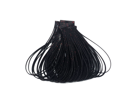 Sili Legs Black/Red Flake Legs, Wings, Tails
