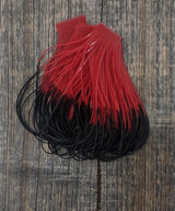 Sili Legs Fire Tip Black/Red Chenilles, Body Materials