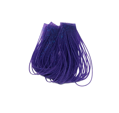 Sili Legs Purple/Blue Flake Legs, Wings, Tails