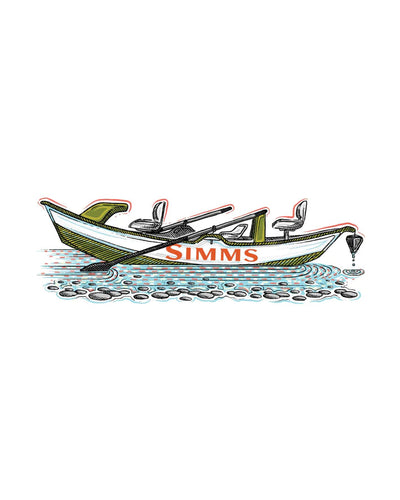 Simms Catch Your Drift Sticker