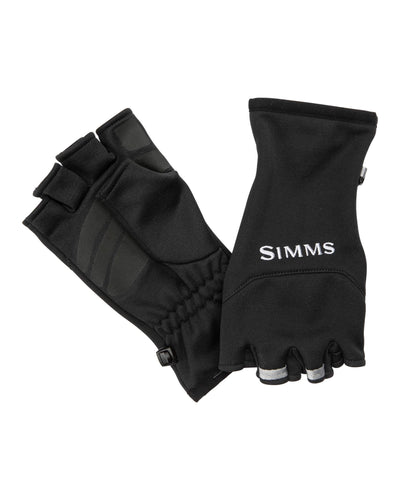 Simms Freestone Half Finger Mitt Black / XXL Hats, Gloves, Socks, Belts