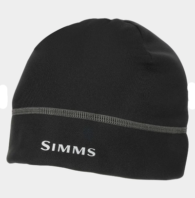 Simms GORE-TEX Infinium Wind Beanie Black / L/XL Hats, Gloves, Socks, Belts