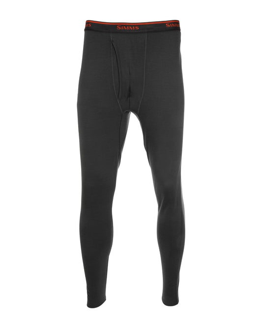 Simms Lightweight Baselayer Bottom Carbon / M Clothing