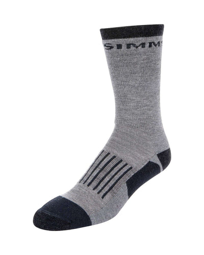 Simms Merino Midweight Hiker Sock Steel Grey / L Hats, Gloves, Socks, Belts