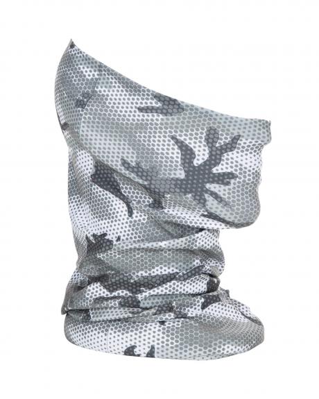 Simms Neck Gaiter Hex Flo Camo Steel Neck Gaiter