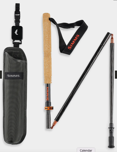 Simms Pro Wading Staff Black Fly Fishing Accessories