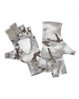 Simms Solarflex Sunglove Hex Flo Camo Steel / M Hats, Gloves, Socks, Belts