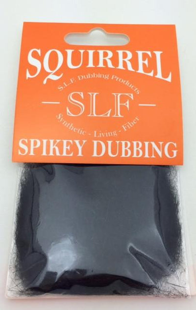 SLF Squirrel Dubbing Black Dubbing