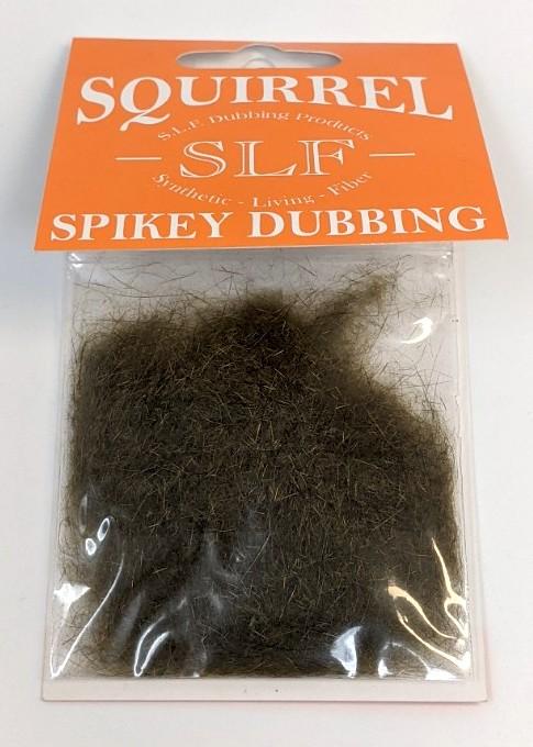 SLF Squirrel Dubbing Brown Olive Dubbing