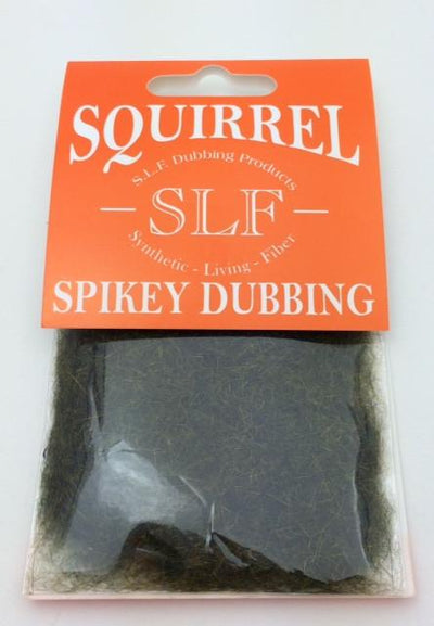 SLF Squirrel Dubbing Dark Olive Dubbing