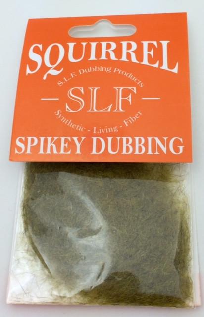 SLF Squirrel Dubbing Golden Olive Dubbing