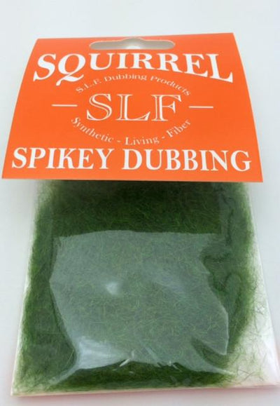 SLF Squirrel Dubbing Green Dubbing