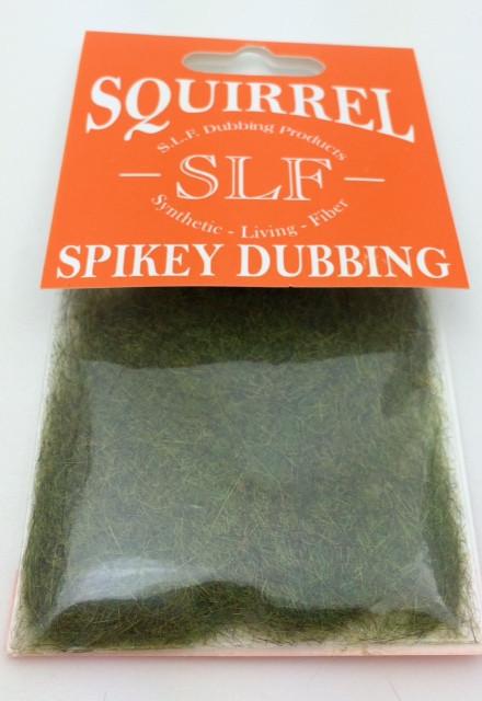 SLF Squirrel Dubbing Green Olive Dubbing