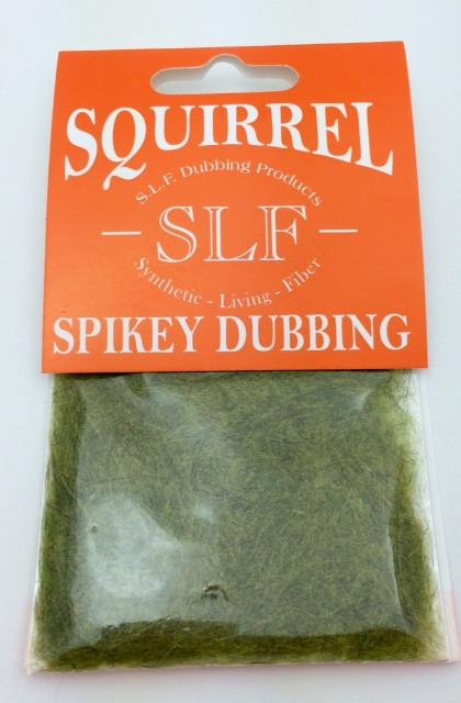 SLF Squirrel Dubbing Light Olive Dubbing