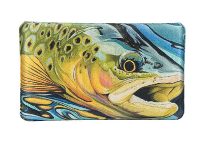 Slim Lycra Covered Trout Design Fly Box Fly Box
