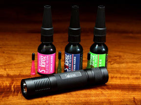Solarez PRO Roadie Kit 0.5 Ounce assortment with UVA Flashlight Cements, Glue, Epoxy