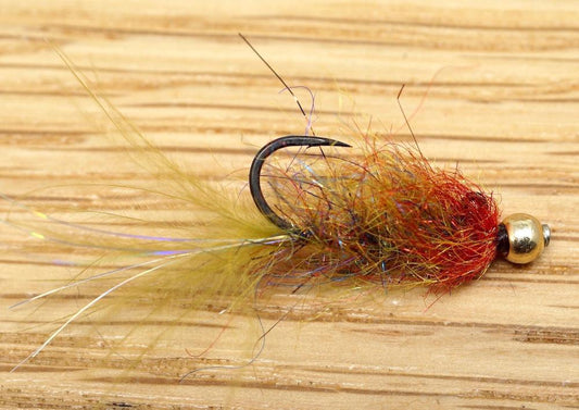 Solitude Flies Balanced Leech Olive / 10 Flies