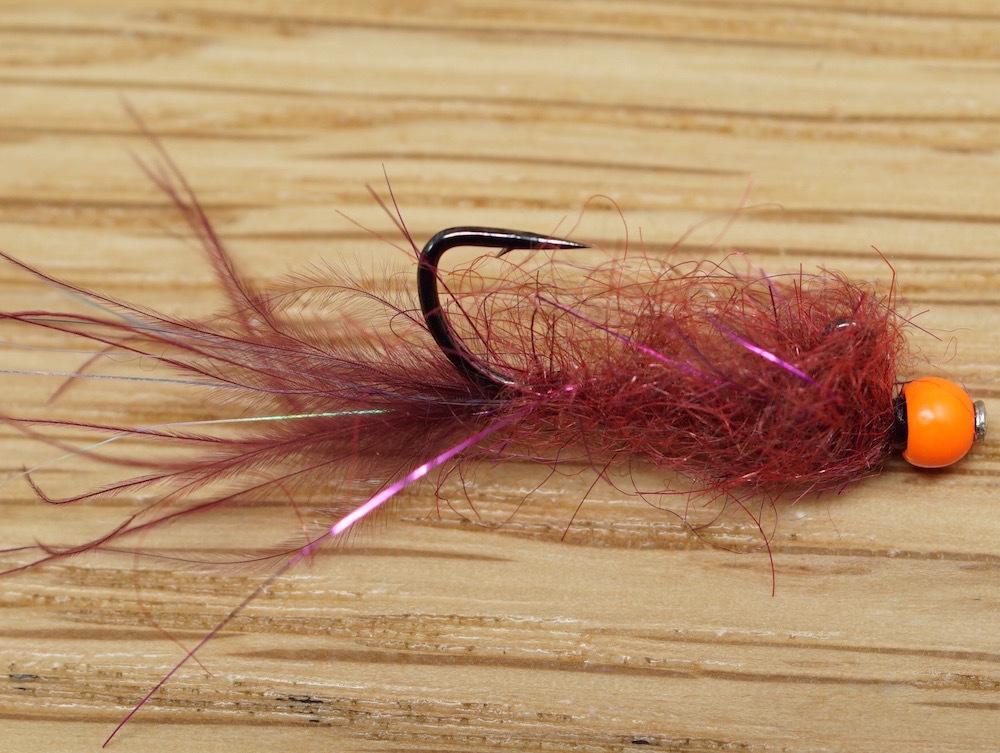 Solitude Flies Balanced Leech Wine / 10 Flies