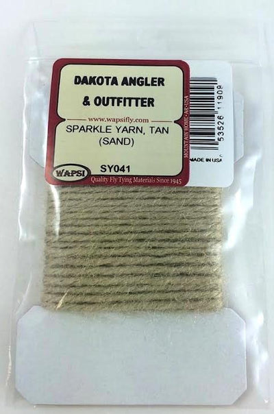 Sparkle Yarn Tan (Sand) Chenilles, Body Materials