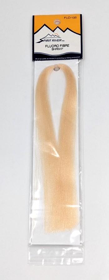Spirit River Fluoro Fibre - Shrimp Flash, Wing Materials