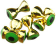 Spirit River Real Eyes Plus Gold/Chartreuse / 3/16 Beads, Eyes, Coneheads