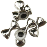 Spirit River Real Eyes Plus Nickel/Pearl / 3/16 Beads, Eyes, Coneheads