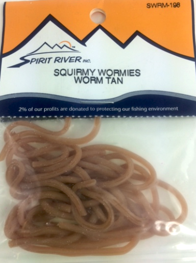 Squirmy Wormie Worm Tan