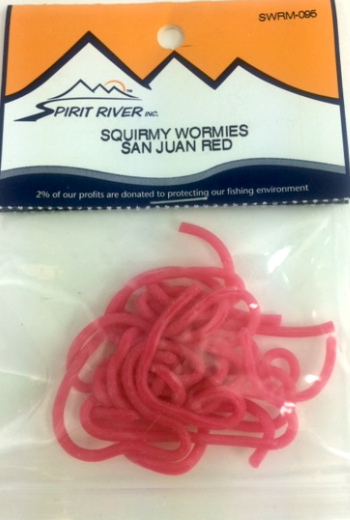 Squirmy Wormies San Juan Red