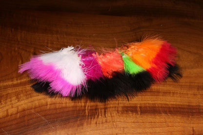 Spirit River Tiny Tip Marabou Chartreuse Black Saddle Hackle, Hen Hackle, Asst. Feathers