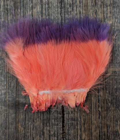 Spirit River Tiny Tip Marabou Flame Purple Saddle Hackle, Hen Hackle, Asst. Feathers