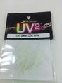 Spirit River UV2 CDC Cul de Canard White Saddle Hackle, Hen Hackle, Asst. Feathers