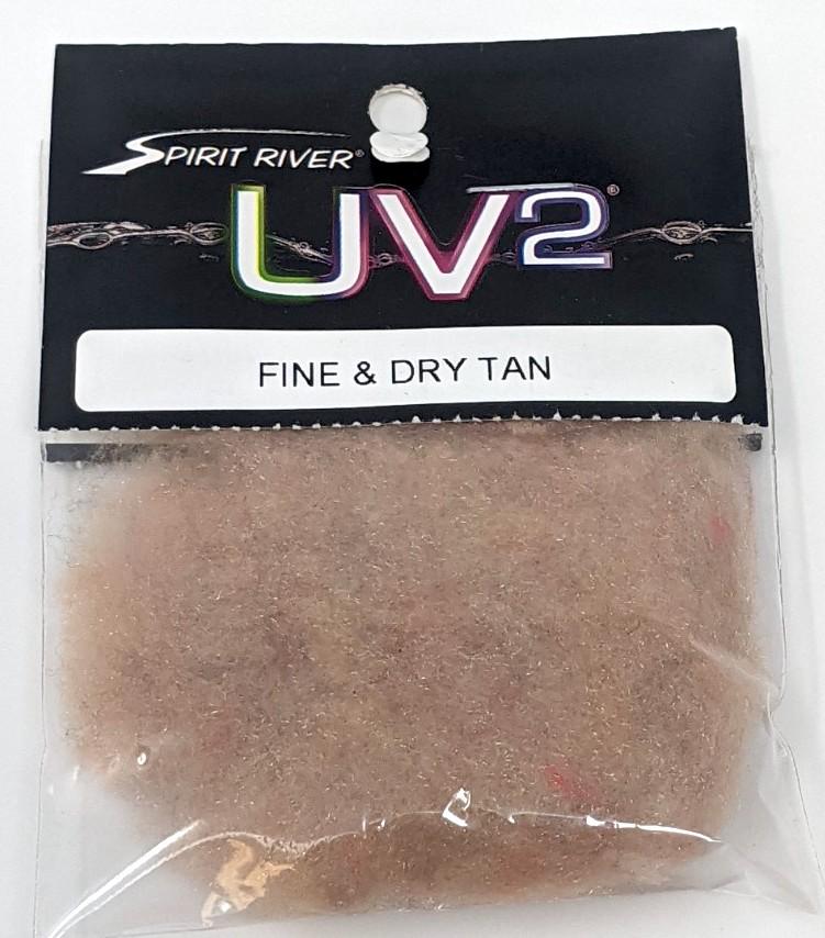 Spirit River UV2 Fine and Dry Dubbing Tan Dubbing