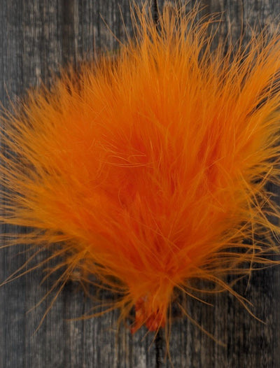 Spirit River UV2 Marabou Fl Orange Saddle Hackle, Hen Hackle, Asst. Feathers