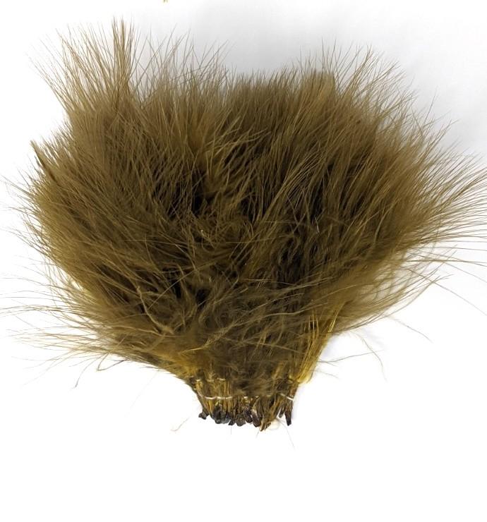 Spirit River UV2 Marabou Olive Brown Saddle Hackle, Hen Hackle, Asst. Feathers