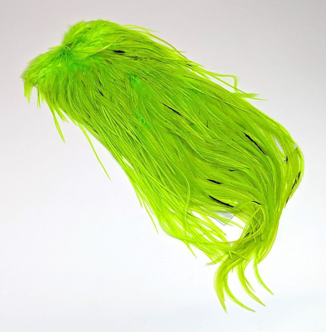 Spirit River UV2 Pastel Flat Wing Saddle Chartreuse Saddle Hackle, Hen Hackle, Asst. Feathers