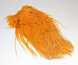 Spirit River UV2 Pastel Flat Wing Saddle Orange Saddle Hackle, Hen Hackle, Asst. Feathers