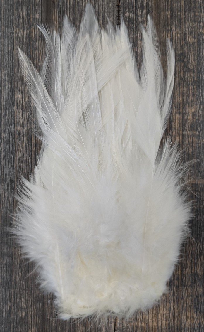 Spirit River UV2 Strung Saddle Cahill Cream Saddle Hackle, Hen Hackle, Asst. Feathers