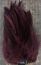 Spirit River UV2 Strung Saddle Maroon Saddle Hackle, Hen Hackle, Asst. Feathers