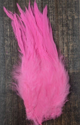 Spirit River UV2 Strung Schlappen Fl Pink Saddle Hackle, Hen Hackle, Asst. Feathers