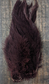 Spirit River UV2 Strung Schlappen Medium Brown Saddle Hackle, Hen Hackle, Asst. Feathers