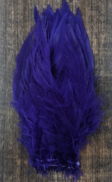 Spirit River UV2 Strung Schlappen Purple Saddle Hackle, Hen Hackle, Asst. Feathers