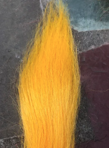 Squimpish Hair Sun Yellow Chenilles, Body Materials
